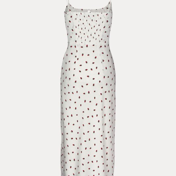 Realisation Par White and Red Midi Dress - Picture 5 of 9